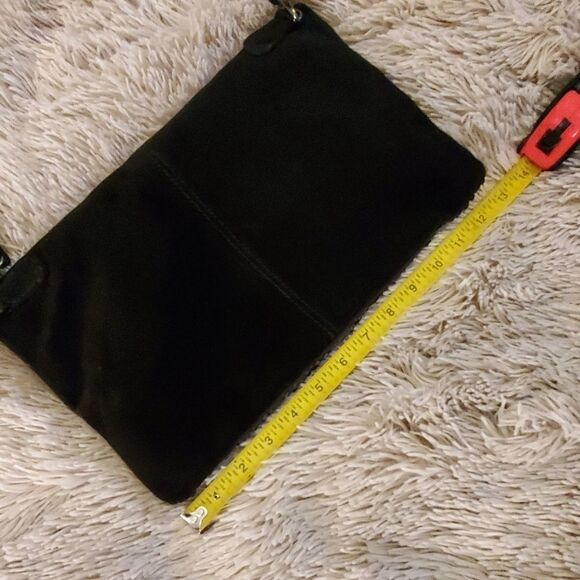 Beautiful suede Topshop purse w/ gold accents - Picture 5 of 7